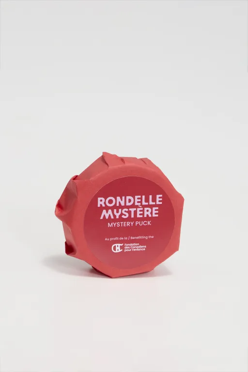 Rondelle mystère rouge