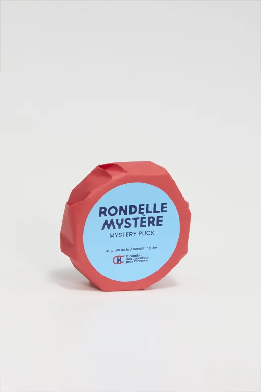 Rondelle mystère bleu électrique