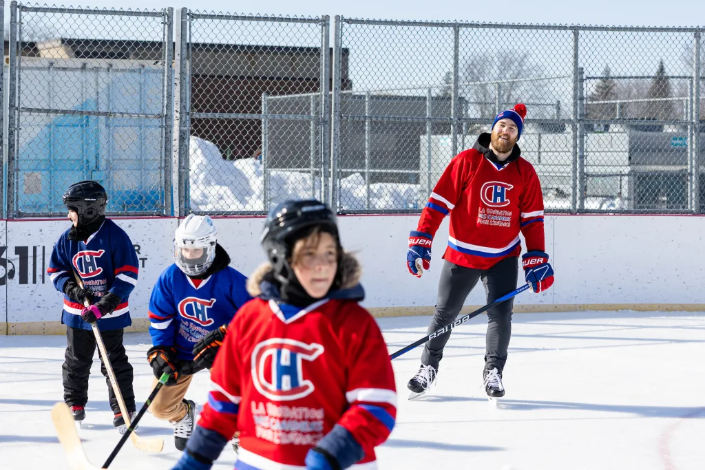 Pierre Bourgault pour Club de hockey Canadien inc